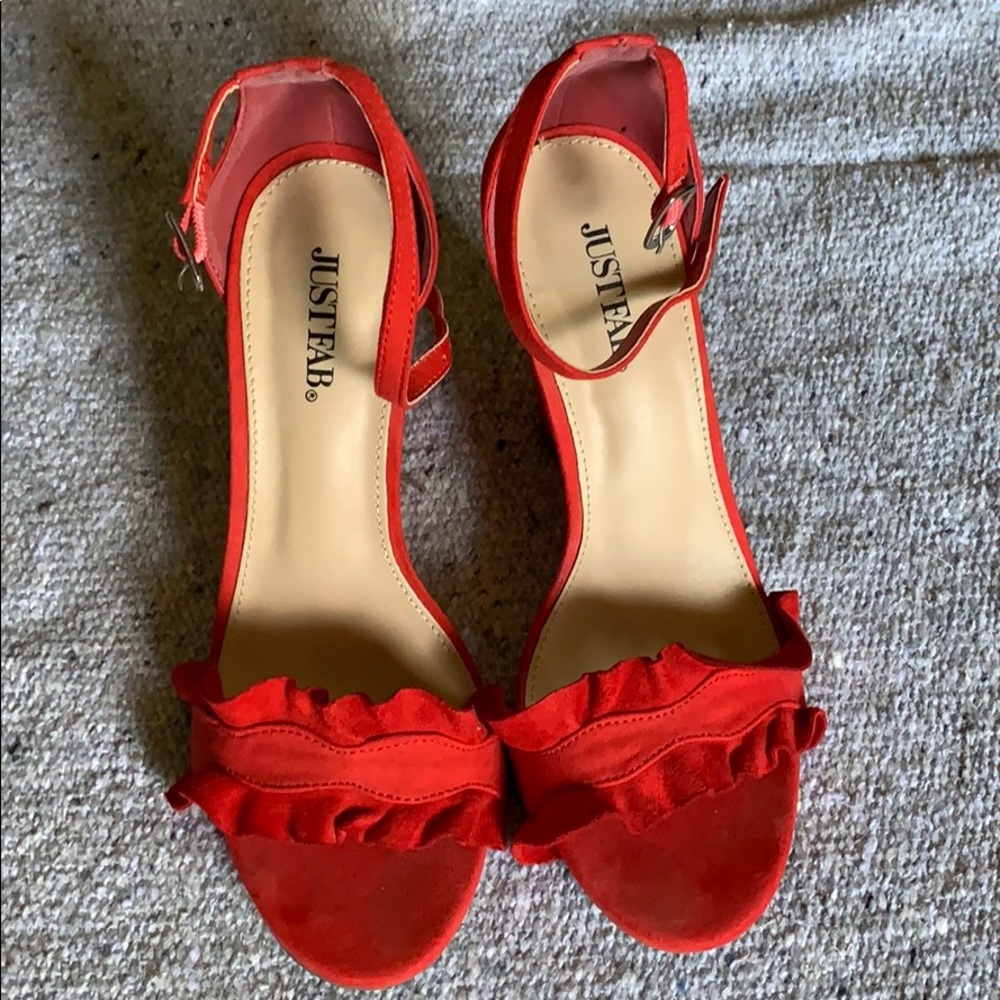Red Heeled Sandal